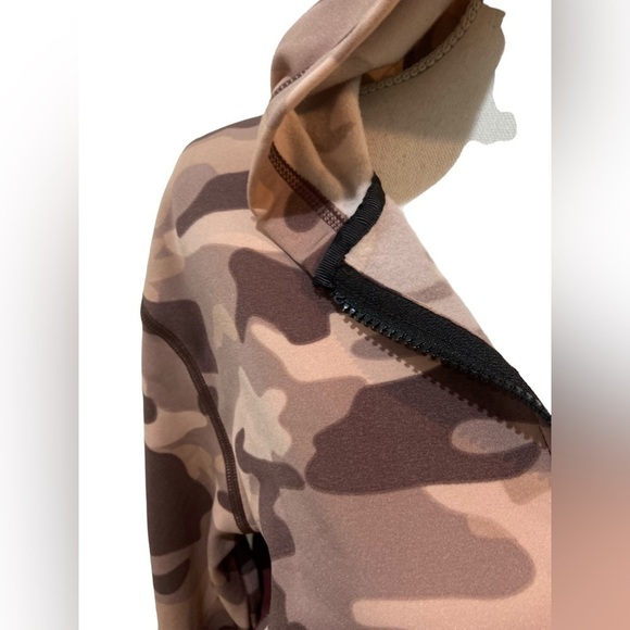 Better Sports Performance BSP rust/peach camo 1/4 zip sweatshirt hoodie medium - Picture 9 of 14